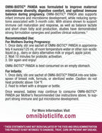 OMNi BiOTiC Panda - Probiotic for Mom and Baby - Prenatal and Infant Probiotic – Gut Health & Immune System Support – Vegan and Hypoallergenic - Non-GMO (1 Pack)