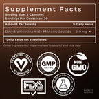 Barrett Recovery NMNH NAD+ Support Supplement – Daily Cellular Energy & Vitality Support, Unflavored Capsules, 60 Count