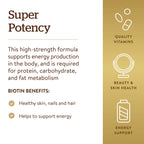 Solgar Biotin 5000 mcg,100 Veg Caps-Promote Healthy Skin,Nails&Hair-Supports Energy Production,Protein,Carbohydrate&Fat Metabolism-Vitamin B-Non GMO,Vegan,Gluten Free-100 Servings,(Pack of 2)