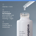 Dermalogica Circular Hydration Face Serum with Hyaluronic Acid - Deep Hydrating and Long Lasting, 0.34 fl oz