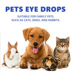 Cataract Drops for Dogs, Dog Eye Drops, Dog Eye Infection Treatment, Long Lasting Hydration, Clean Tear Stains, Remove Eye Stains, and Relieve Dryness(2 x 15 mL)