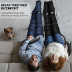 Bestgift Christmas Gifts for Men, Women, Mom, Dad, Mother's Day, Father's Day, Air Compression Massager with Heat for Foot, Leg, Calf, Thigh, Knee, Helpful for Muscle Fatigue, Cramps, Swelling, Edema