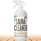 IMPRESA 32oz Sauna Cleaning Spray – All Purpose Eucalyptus Wood Cleaner Spray for Home Sauna, Spa, Steam Room & Gym – Natural Multipurpose Surface Cleaner Bottle – Gentle Ingredients Tough on Grime
