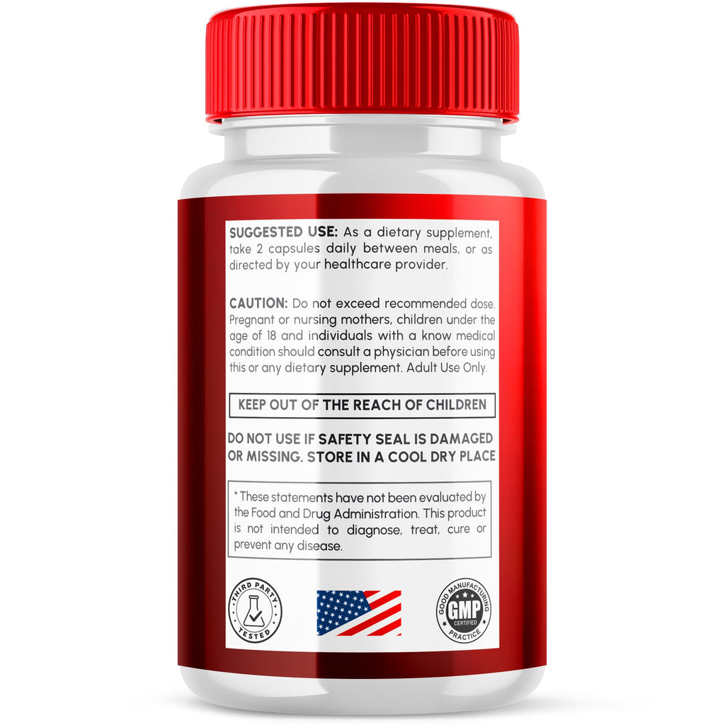 (2 Pack) Gluco Armor Capsules, Official Gluco Armor Pills with All Natural Ingredients, Advanced GlucoArmor Blood Health Support with Maximum Strength, Premium Vitamins for Women & Men (120 Capsules)
