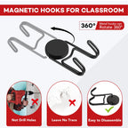 Buelkmag Magnetic Hooks for Cruise Cabins 50Lbs+ Heavy Duty Magnet Hook