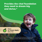 Renzo's Dynamite Vitamin D3, Dissolving Kids Vitamin D3, 60 Sugar-Free Melty Tabs, Lil’ Green Apple Flavored