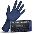 SAS Safety 6604-20 Thickster Powder Free Exam Grade Disposable Latex 14 Mil Gloves, Extra Large, 50 Gloves by Weight