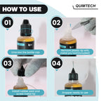 Liquid Solder Flux Dropper (30 ml/1 Oz.) I RMA Liquid Solder Flux I Soldering Flux I Electrical Solder I No Clean Liquid Flux I Rosin Flux I Soldering Flux for Electronics I Lead Free Liquid Solder I