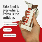 Prima Ancestral Protein Bar | 21g Grass Fed Whey + Collagen | Beef Tallow, Raw Honey | Seed Oil Free | Cacao - 7 Pack