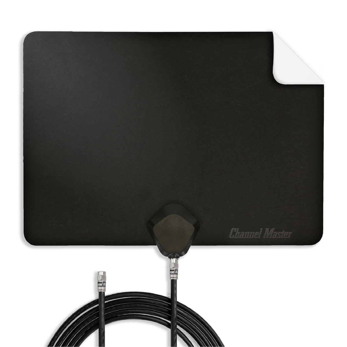 Channel Master FLATenna - Indoor Digital HDTV Antenna, 12' Coaxial Cable, Superior Reception Range & Signal Reliability, Supports 4K Smart TVs, OTA Broadcast & NextGen TV, Easy Install