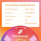 Polymaker Panchroma PLA Filament 1.75mm, 1kg, Azure Blue