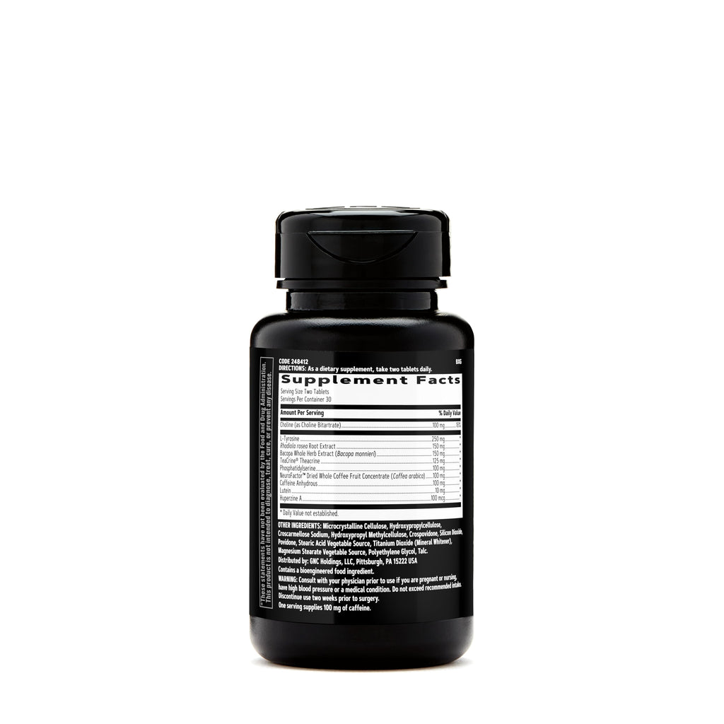 GNC AMP Amplified Focus, 60 Tablets, Fuels Mental Clarity