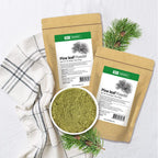 ONDAMGO Natural Pine Needles Tea Powder 200g - 100% Pine Leaf Powder 솔잎가루 7.05 oz (Pine Needles Powder)