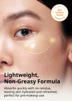 SNP 125Da Collagen + 24K Gold Perfection Eye Patch | Nourishing Under Eye Patches for Wrinkles and Dark Spots | Under Masks for Puffy Eyes and Dark Circles | Korean Collagen Skincare | 60 Patches