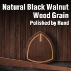 Musbeat Guitar Stand, Acoustic Guitar Stand Floor, Black Walnut Wood Guitar Stand, Single Guitar Holder Stand for Electric Guitar, Banjo, Mandolin, Hanging Guitar Stands for Home Decor Studio Display