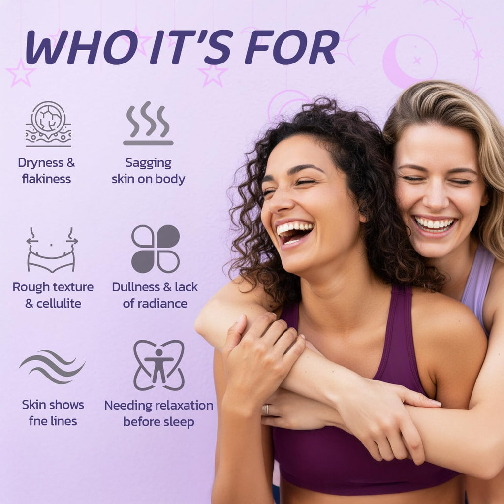 MYTH-Dreamy Overnight Toning Whip Firming Cellulite Cream, Skin Firming and Tightening Lotion While You Sleep - Helps Tighten Loose Skin & Cellulite on Body Belly Booty Arms Thighs with Gua Sha Tool