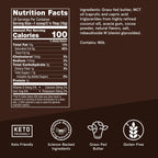 Bulletproof Mocha Creamer, 14.8 Ounces, Keto Coffee Creamer with MCT Oil, Grass-Fed Butter, and Real Cocoa, Supports Brain Function