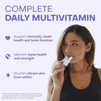 Healthycell Bioactive Daily Liquid Multivitamin for Men & Women – 20+ Essential Vitamins, Minerals & Antioxidants for Brain, Heart, Immunity, Energy, Skin & Hair Support - 30 Gel Packs