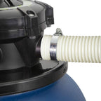 2 Pcks 1-1/2 Inch Pool Pump Replacement Hose 16” Long For Above Ground Pools - Filter Pump Hose Bundled With Metal Clamps