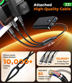 ZZI Portable Charger Power Bank 60000mAh, 22.5W PD Fast-Charge Battery Pack