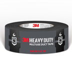 3M Black Duct Tape, 1.88in x 45yd, 1 Roll, Heavy Duty, 2145-BK