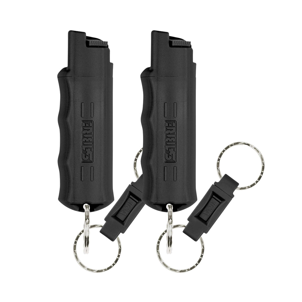 SABRE Pepper Spray with Quick Release Keychain for Self Defense