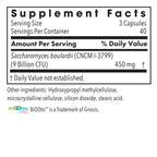 ARG Essential-Biotic Saccharomyces Boulardii - 9 Billion CFU Probiotic Yeast - Gastrointestinal Balance & Immune Function Support - Vegetarian - 40 Servings - 120 Capsules