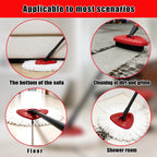 6Pcs Spin Mop Replacement Heads,Mop Replace Head Compatible with Ocedar Easywring 1-Tank System,Machine Washable & Easy to Replace.Including 4 Spin mop Replacement Heads,1 Brush Head and 1 Base