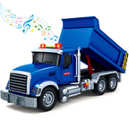 Large Dump Truck Toy for 3 4 5 Year Old Boy, Truck Toy with Sound and Light