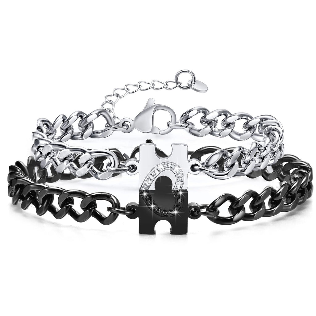 MEALGUET Couples Matching Bracelets for Men Women
