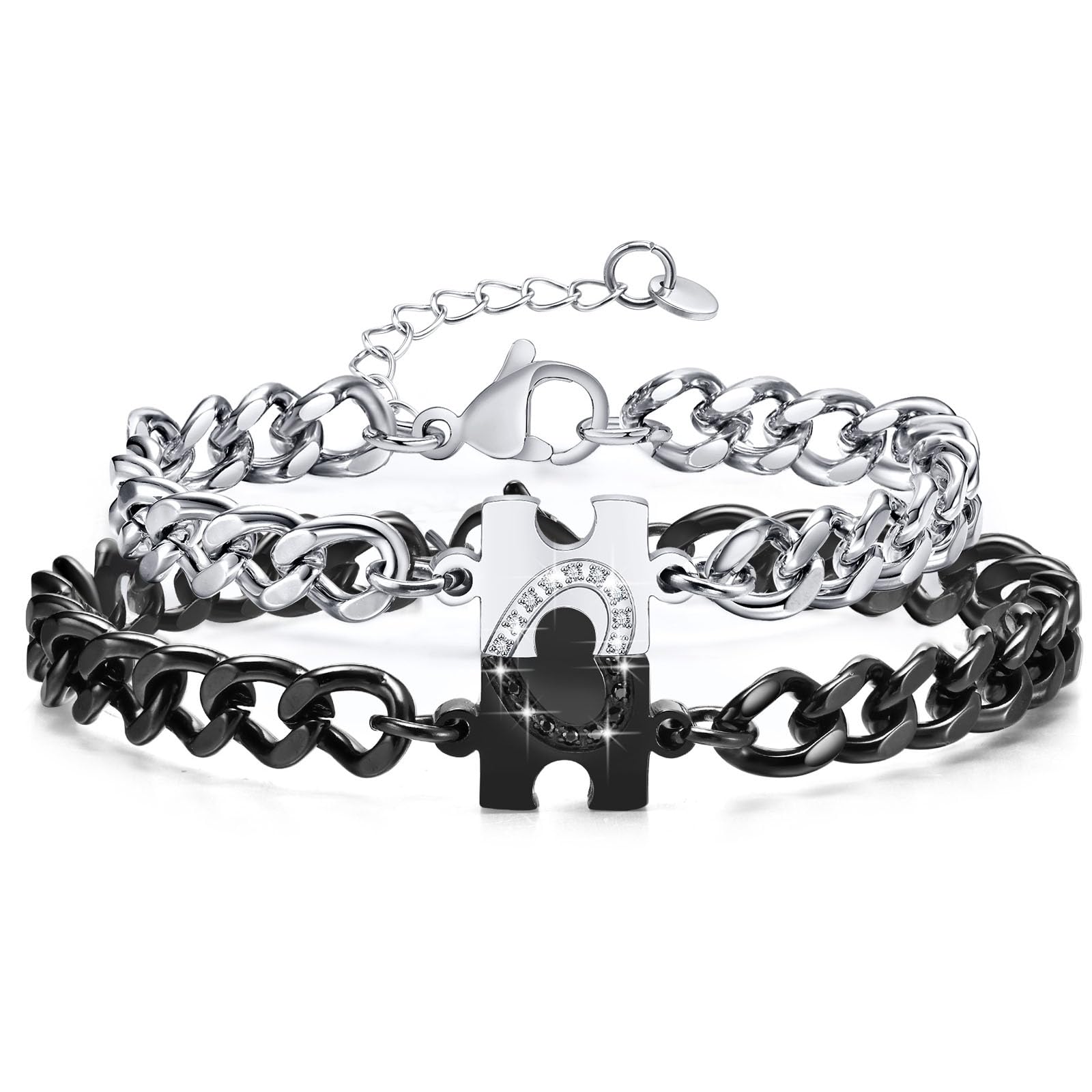 MEALGUET Couples Matching Bracelets for Men Women