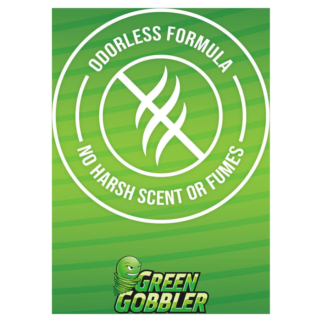 Green Gobbler Ultimate Main Drain Opener | Drain cleaner Hair Clog Remover | Works On Main Lines, Sinks, Tubs, Toilets, Showers, Kitchen Sinks | 64 fl. oz.