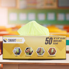 Arkwright Smart Rags Microfiber Cleaning Cloths, Pallet of 8000, Lint Free 215 GSM Reusable Towels for Auto, Office and Household Cleaning, 16 x 16 in, Yellow