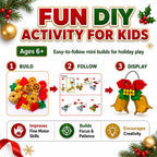 Celltestria Advent Calendar 2026 Christmas Building Ornament Toys for Kids