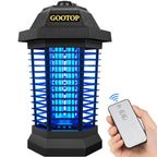 GOOTOP Remote Control Insect Zapper Outdoor Mosquito Zapper Fly Traps Fly Zapper Mosquito Killer 3 Pin Plug 90-130V ABS Plastic External