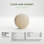 Milk Thistle for Dogs - 120 Chewable Tablets - Silymarin - Liver and Kidney Support with EPA & DHA - Detox - Liver Supplement for Dogs with Choline and L-Arginine (Milk Thistle Tablet)