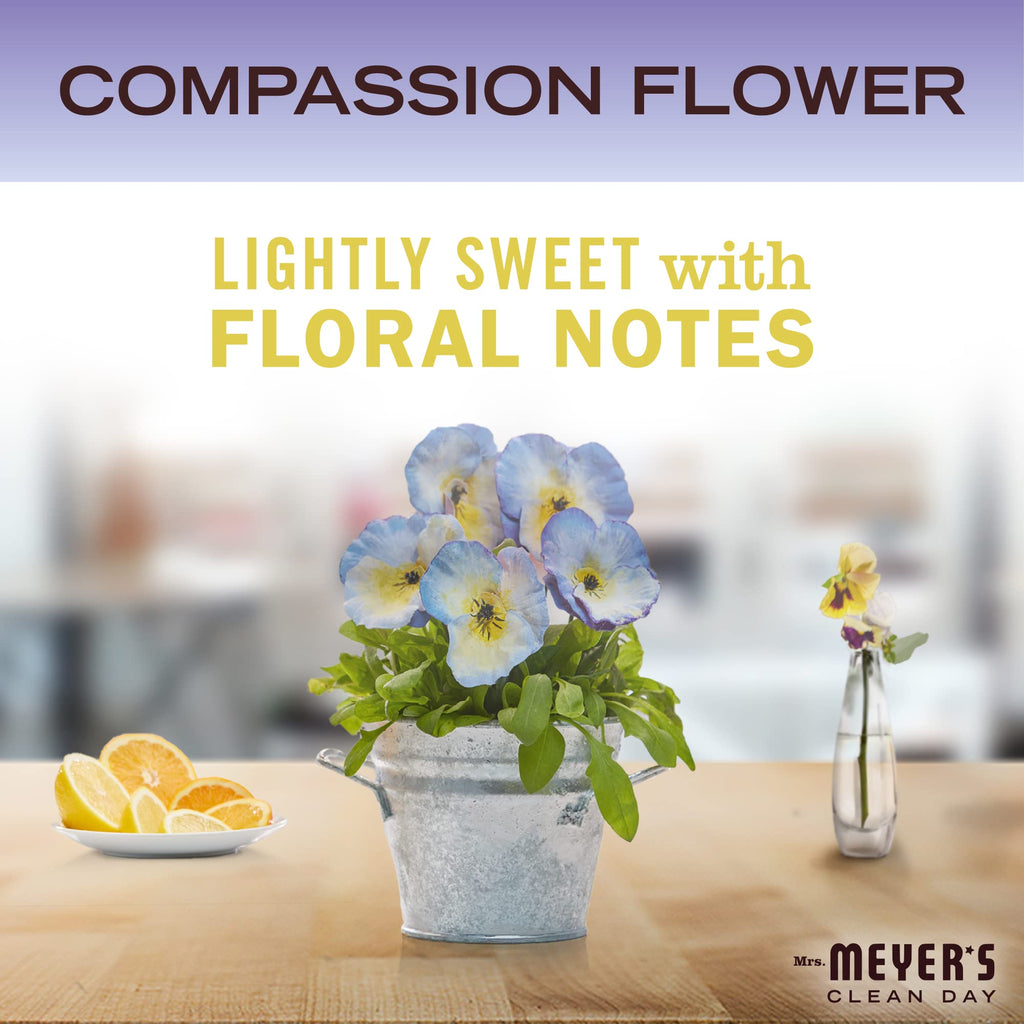 Mrs. MEYER'S CLEAN DAY All-Purpose Cleaner Spray,Compassion Flower,16 fl. oz,(Pack of 6)