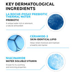 La Roche Posay Toleraine Skin Care Set, Double Repair Face Moisturizer 100ml & Hydrating Gentle Cleanser 50ml, Oil Free Moisturizer & Face Wash