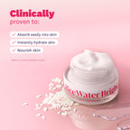 The Face Shop Rice Water Bright Vegan Cream - Instant Moisturization Quick-Absorbing Formula - Vegan, Brightening - Rice Water, Niacinamide, Hyaluronic Acid - Moisturizer Face Cream - Korean Skin Care