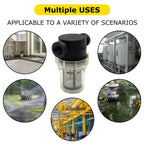 Female NPT in-Line Strainer with 100 mesh Stainless Steel Filter Screen (1" 100 Mesh)