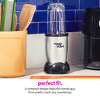 magic bullet® Personal Blender, 22 oz Cup, 250 Watt, Silver, MBR-1101