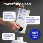 ATTITUDE Liquid Laundry Detergent, EWG Verified, HE Compatible, Plant-Based & Vegan, Natural Laundry Soap, Wildflowers Scent, 40 Loads, 67.6 Fl Oz