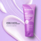 Vigority Keratosis Pilaris Treatment Cream with Lactic Acid – KP Body Bump Exfoliating Moisturizer for Rough, Bumpy, Dry & Flakey Skin, Strawberry Legs – 5.1 Oz
