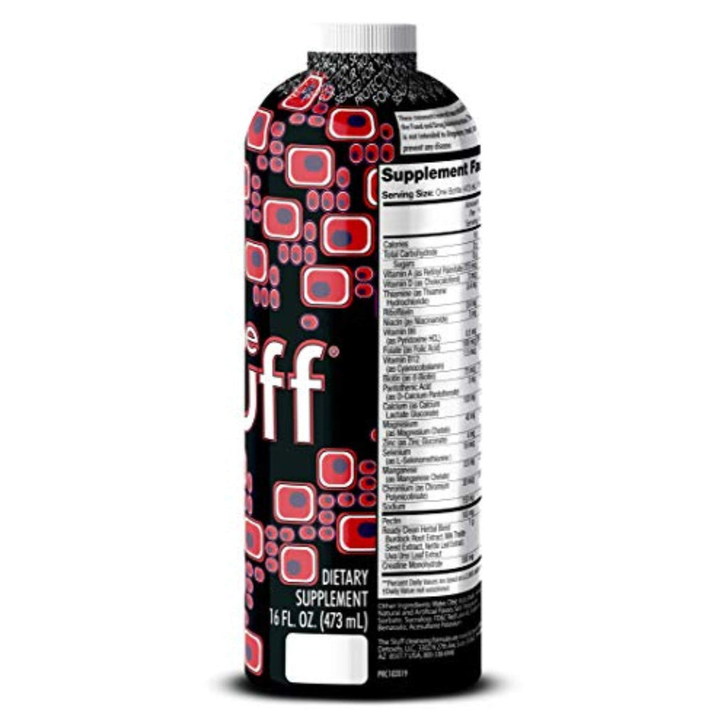 Detoxify The Stuff Liquid Detox – Fruit Flavor – 16 oz | Professionally Formulated Intense Herbal Cleanse | Enhances Your Body’s Natural Cleansing Processes
