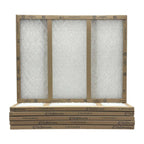 12x24x1 Glasfloss Fiberglass Air Filter, Double Strut, GDS Series, Made in USA, Actual Size: 11 5/8 x 23 5/8 x 3/4 (Box of 6)