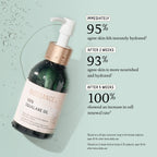 BIOSSANCE 100% Squalane Oil - Sustainable, Vegan Face Oil & Body Oil - Hydrating, Fast-Absorbing Moisturizer - Ideal for Oily Skin, Face, Hair - Organic Sugarcane-Derived Squalane, 3.3 ounces