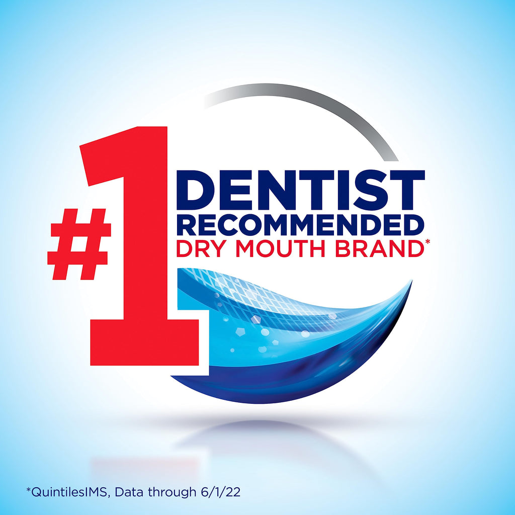 biotène Fluoride Toothpaste for Dry Mouth Symptoms, Bad Breath Treatment and Cavity Prevention, Fresh Mint - 4.3 oz