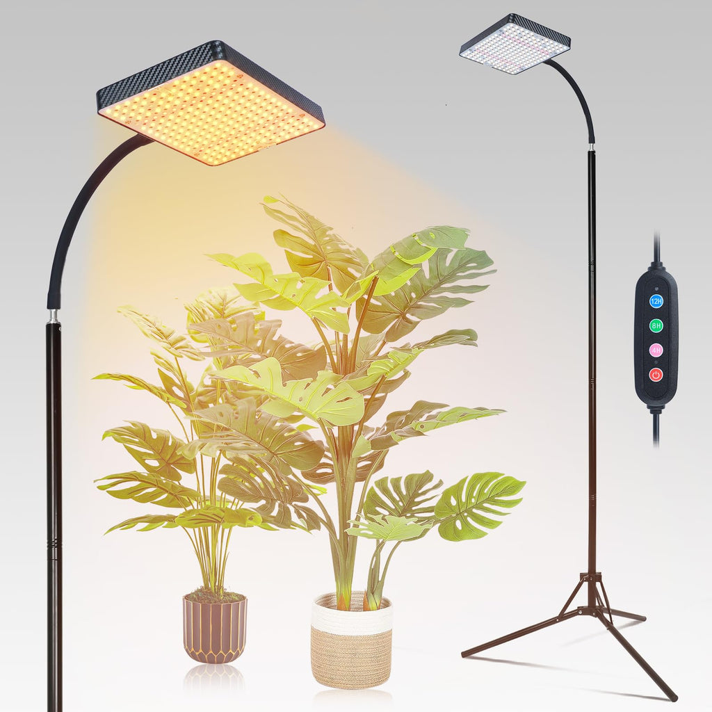 FECiDA Upgraded Stand Grow Lights for Tall House Plants, Indoor Bonsai Tree