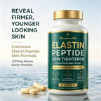 Xjrwac Claranova Elastin Peptide Skin Formula, 1000mg Marine Elastin Peptides (3pcs)