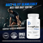 (3 Pack) Prime Pulse Male Pills - PrimePulse Capsules Advanced Formula Support Maximum Strength, PrimePulse All Natural Daily Vitamins for Health and Wellness Reviews, 180 Capsules for 3 Months